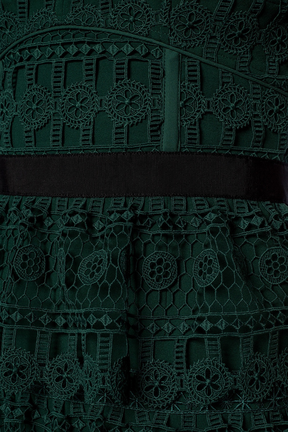 Openwork ruffle dress Self Portrait - Vitkac Denmark